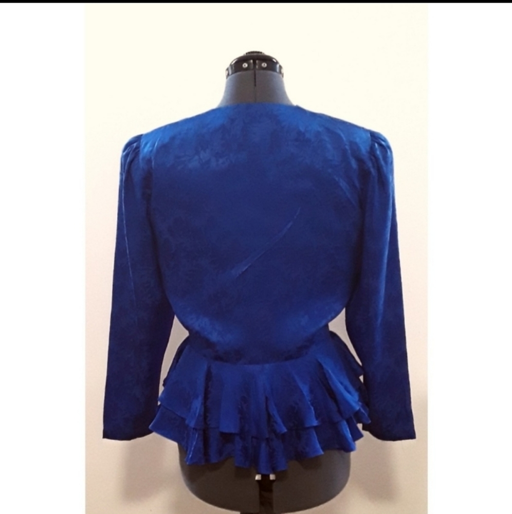 Carolyne Barton | Vintage 80s top | size 12 - Picture 3 of 6